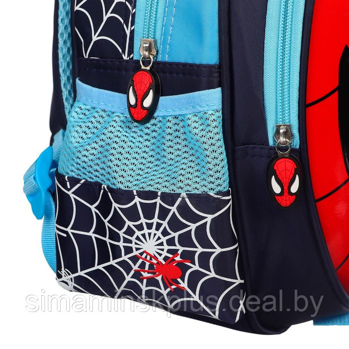 Рюкзак детский, Текстиль, ПВС, 26 х 12 х 30, Человек паук, MARVEL - фото 7 - id-p217328504