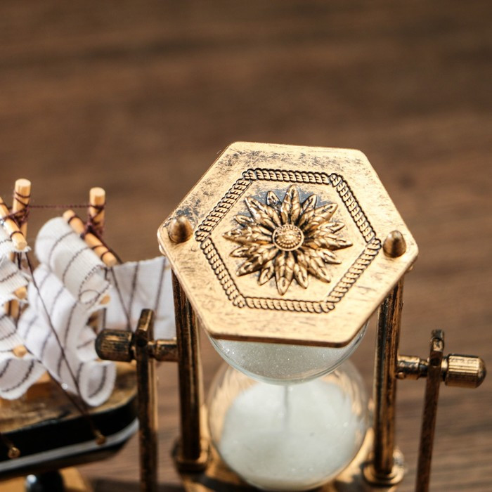 Песочные часы "Фрегат", сувенирные, 15.5 х 6.5 х 12.5 см, микс - фото 9 - id-p217328559