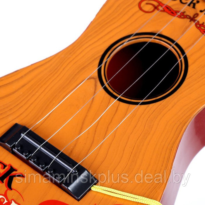 Детский музыкальный инструмент «Гитара: Классика», цвета МИКС - фото 2 - id-p217328996