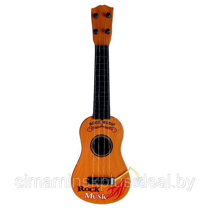 Детский музыкальный инструмент «Гитара: Классика», цвета МИКС - фото 4 - id-p217328996