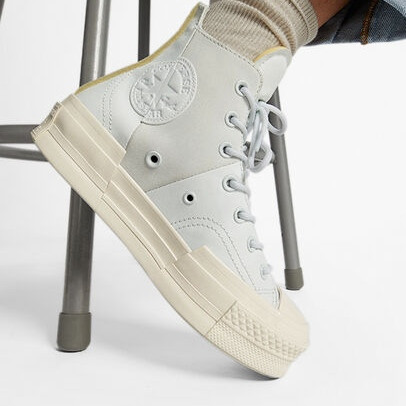 Кеды женские Converse CHUCK 70 PLUS серый A05259C - фото 1 - id-p217174815