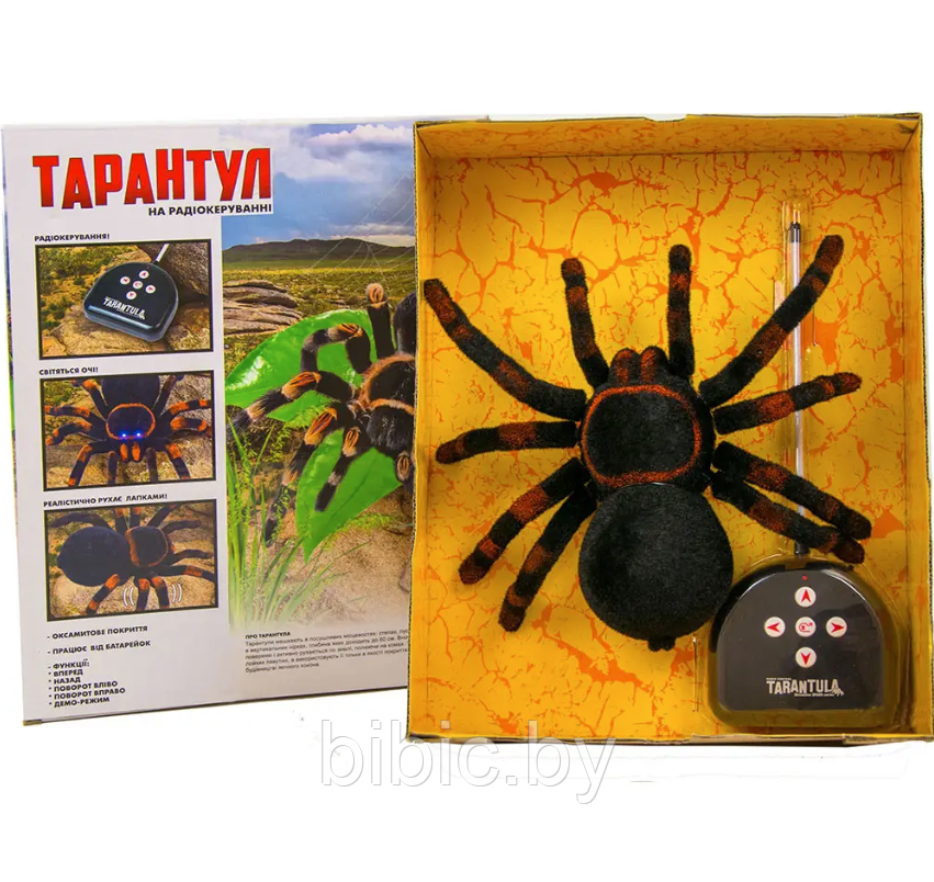 Детская радиоуправляемая игрушка Тарантул'' на р/у, Tarantula радиоуправляемый паук - фото 3 - id-p119638417