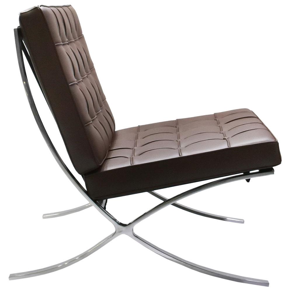 Кресло BARCELONA CHAIR коричневый - фото 3 - id-p213282864