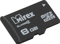 Карта памяти Mirex 13612-MCROSD08 microSDHC 8Gb Class4