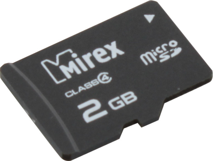 Карта памяти Mirex 13612-MCROSD02 microSDHC 2Gb Class4 - фото 1 - id-p217333210