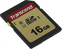 Карта памяти Transcend TS16GSDC500S 16GB SDHC Class 10 UHS-I U1 V30 R95, W60MB/s