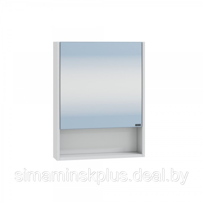 Зеркало-шкаф СаНта «Сити 50» универсальный, цвет белый