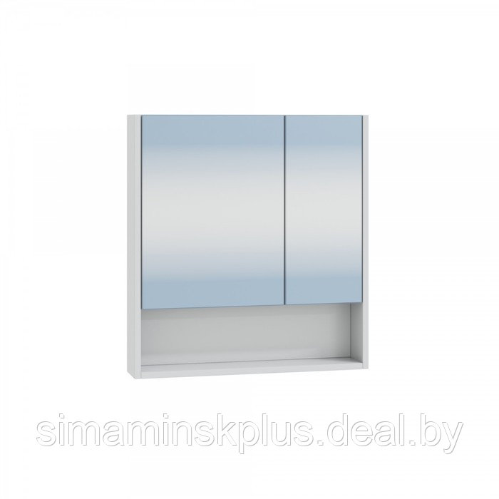 Зеркало-шкаф СаНта «Сити 60» универсальный, цвет белый