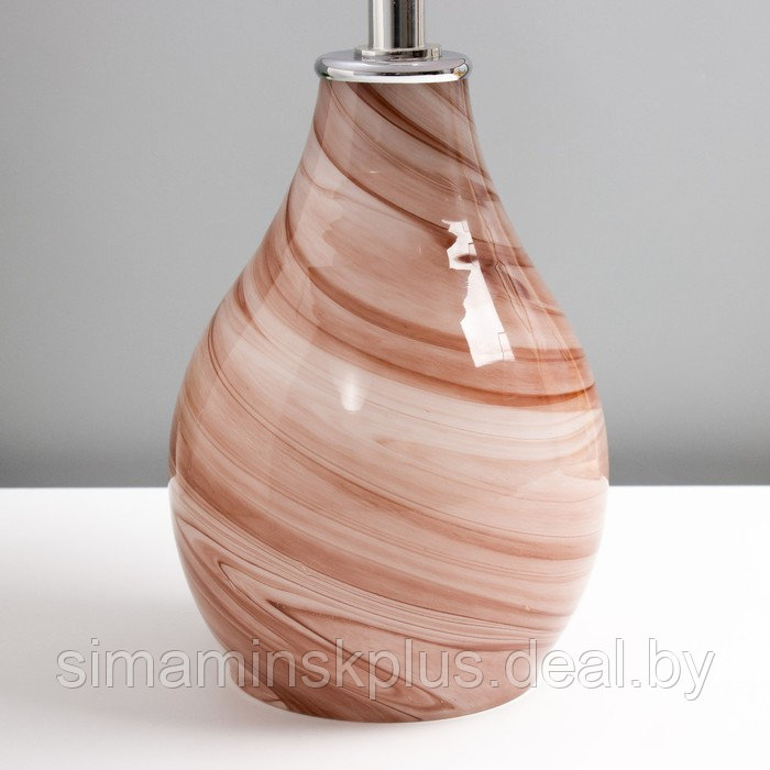 Настольная лампа "Фьюжн" E14 40Вт розовый 25х25х39 см - фото 4 - id-p217334731