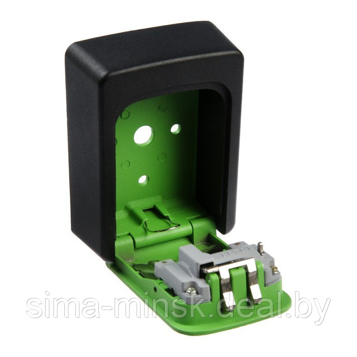 Сейф-ключница кодовая ТУНДРА, металлическая , усиленная, зелёный - фото 6 - id-p217334857