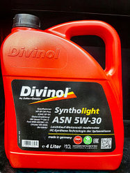 Моторное масло DIVINOL Syntholight ASN 5W-30 4L