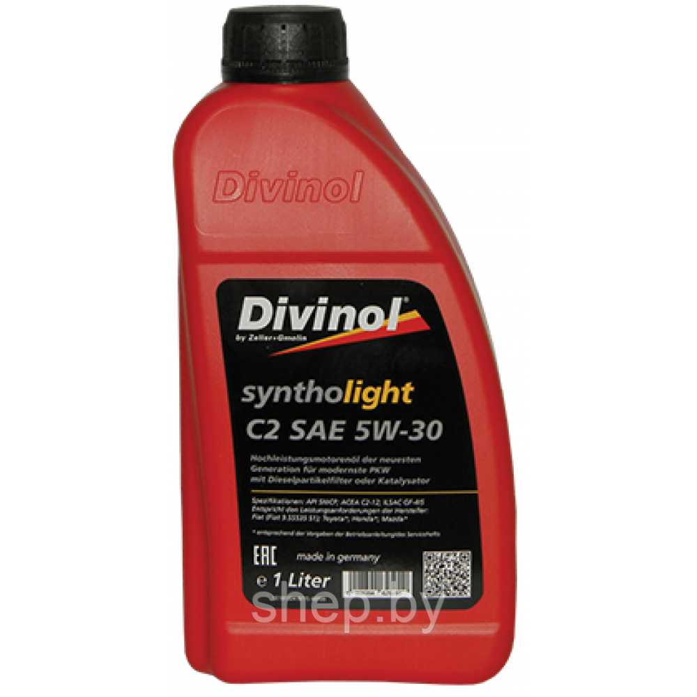 Моторное масло DIVINOL SYNTHOLIGHT C2 5W-30 1L - фото 1 - id-p217335001