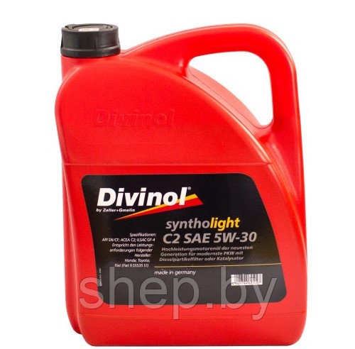 Моторное масло DIVINOL SYNTHOLIGHT C2 5W-30 5L - фото 1 - id-p217335002