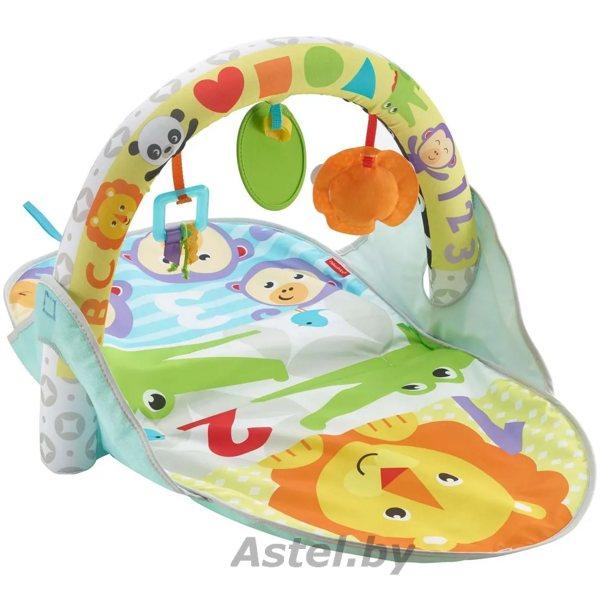 Развивающий коврик Fisher-Price FXC14 Друзья из джунглей (Двусторонний, складной) - фото 1 - id-p217335019