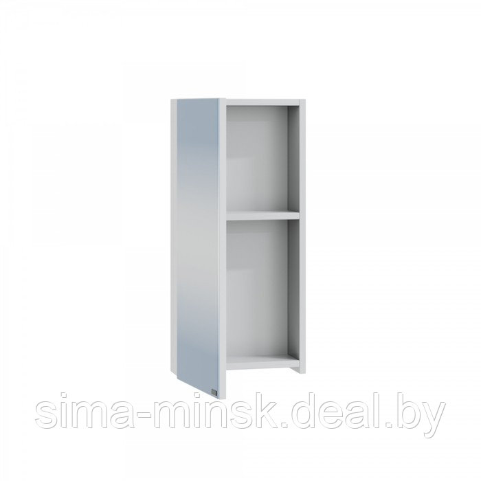 Зеркало-шкаф СаНта «Аврора 30» универсальный, цвет белый - фото 1 - id-p217335329