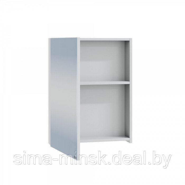 Зеркало-шкаф СаНта «Аврора 50» универсальный, цвет белый - фото 2 - id-p217335335