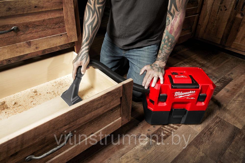 Пылесос для воды и сухого мусора Milwaukee M12 FVCL-0 - фото 5 - id-p217335590