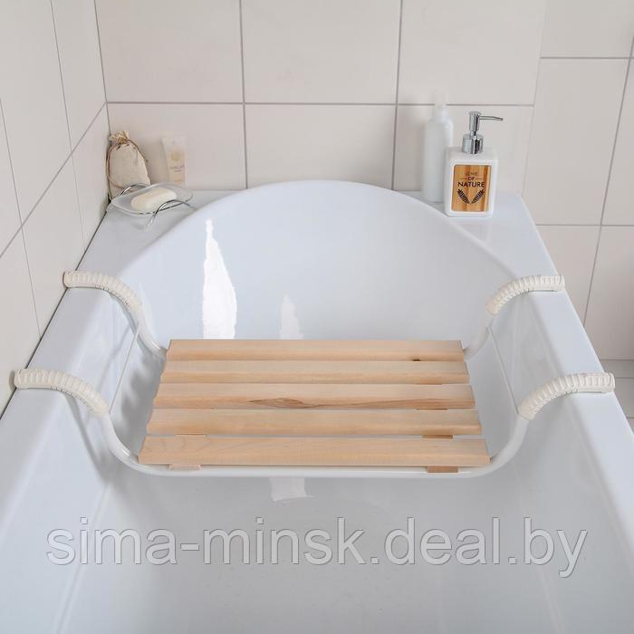 Сиденье для ванны «Классик», 5-реечное, съёмное - фото 5 - id-p217336772