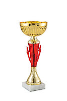 Кубок "Сталь" на мраморной подставке , высота 20 см, чаша 8 см арт.369-200-80