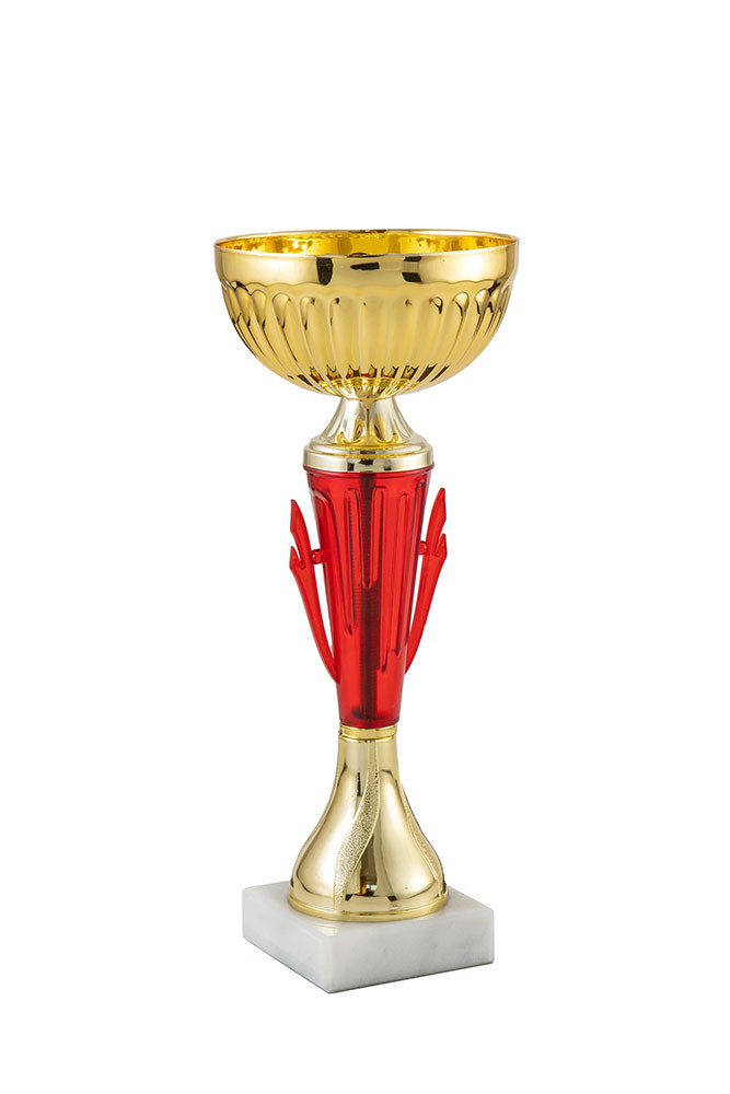 Кубок "Сталь" на мраморной подставке , высота 24 см, чаша 10 см арт.369-240-100