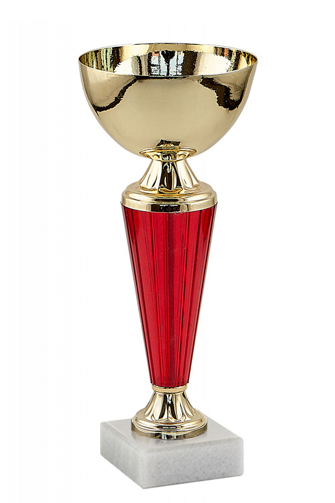 Кубок "Огонь" на мраморной подставке , высота 21 см, чаша 8 см арт.119-210-80