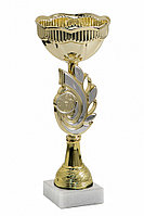 Кубок "Фортуна" на мраморной подставке , высота 26 см, чаша 100 см арт. 118-260-100