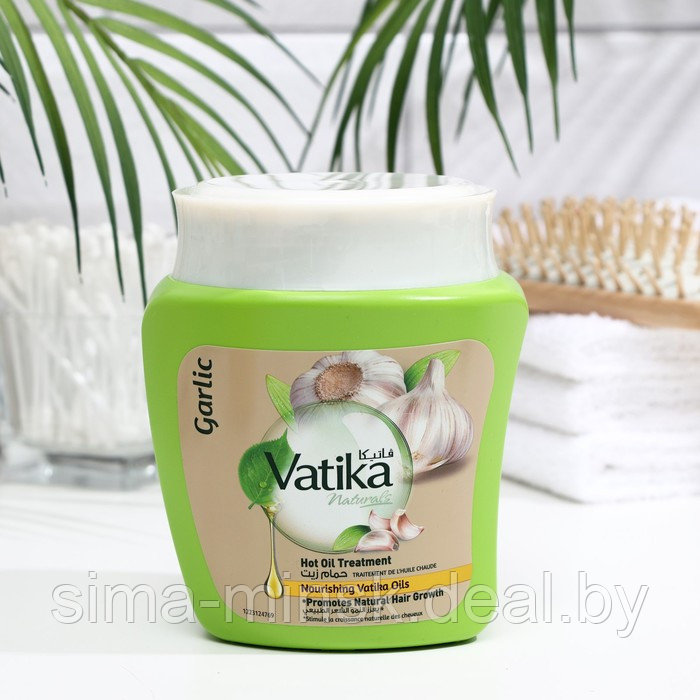 Маска для волос Dabur Vatika Garlic для ломких и выпадающих волос, 500 г - фото 1 - id-p217338138