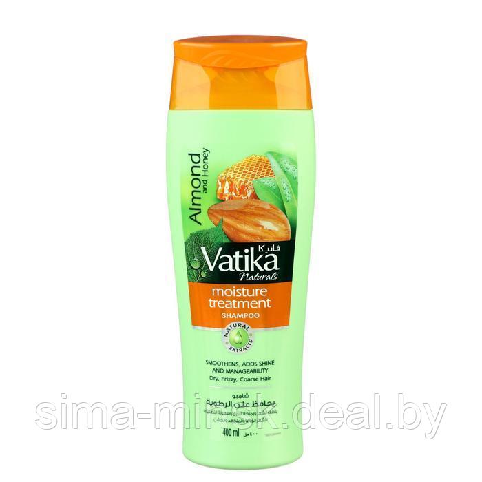 Шампунь для волос Dabur VATIKA Naturals Moisture Treatment увлажняющий, 400 мл - фото 3 - id-p217338156