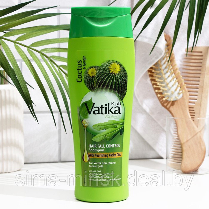 Шампунь для волос DaburVATIKA Naturals Hair Fall Control контроль выпадения волос, 400 мл - фото 1 - id-p217338161