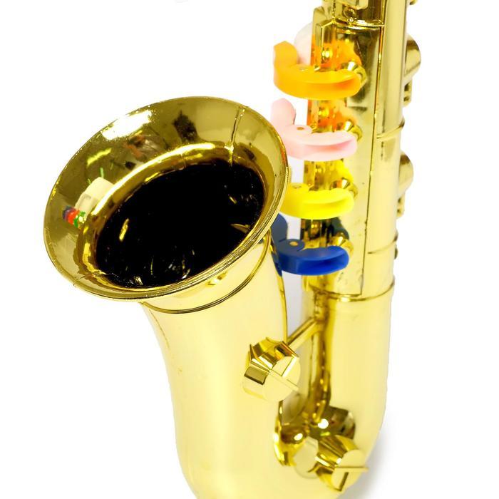 Игрушка музыкальная «Саксофон», цвета МИКС - фото 3 - id-p217339284