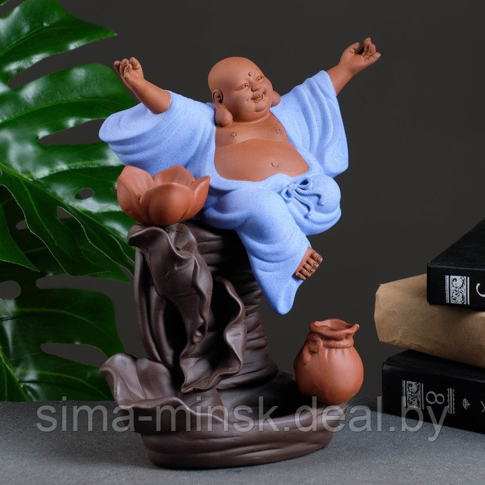 Подставка для благовоний "Будда" 25х24см, с аромаконусами - фото 3 - id-p217338785