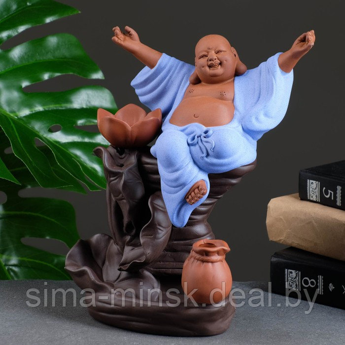 Подставка для благовоний "Будда" 25х24см, с аромаконусами - фото 6 - id-p217338785