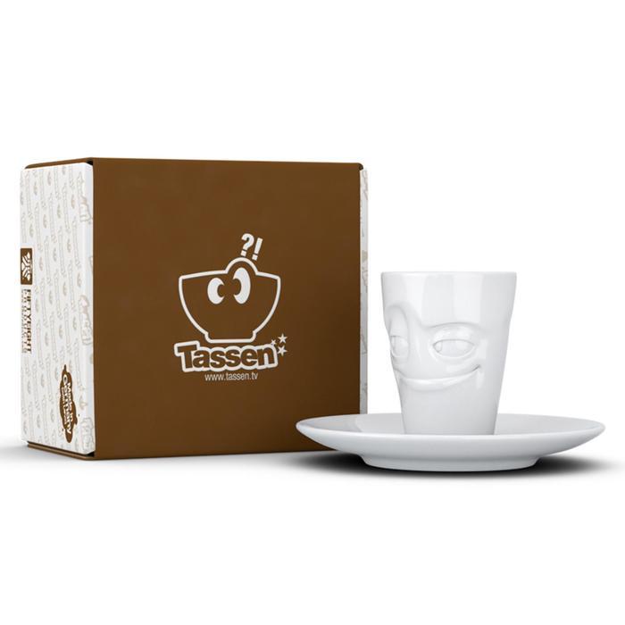 Кофейная чашка с блюдцем Tassen impish, 80 мл, белая - фото 2 - id-p217339812
