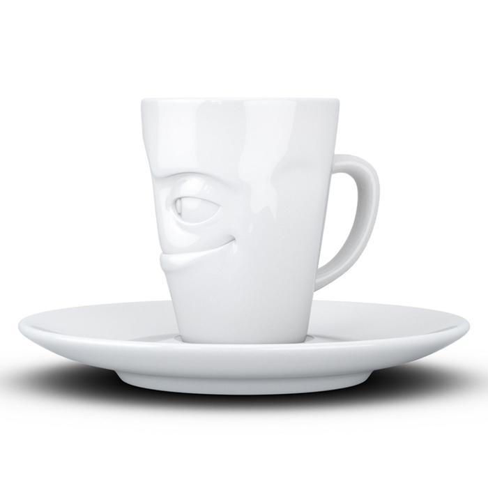 Кофейная чашка с блюдцем Tassen impish, 80 мл, белая - фото 9 - id-p217339812