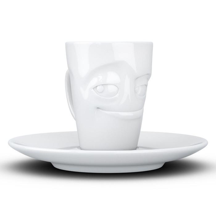 Кофейная чашка с блюдцем Tassen impish, 80 мл, белая - фото 10 - id-p217339812