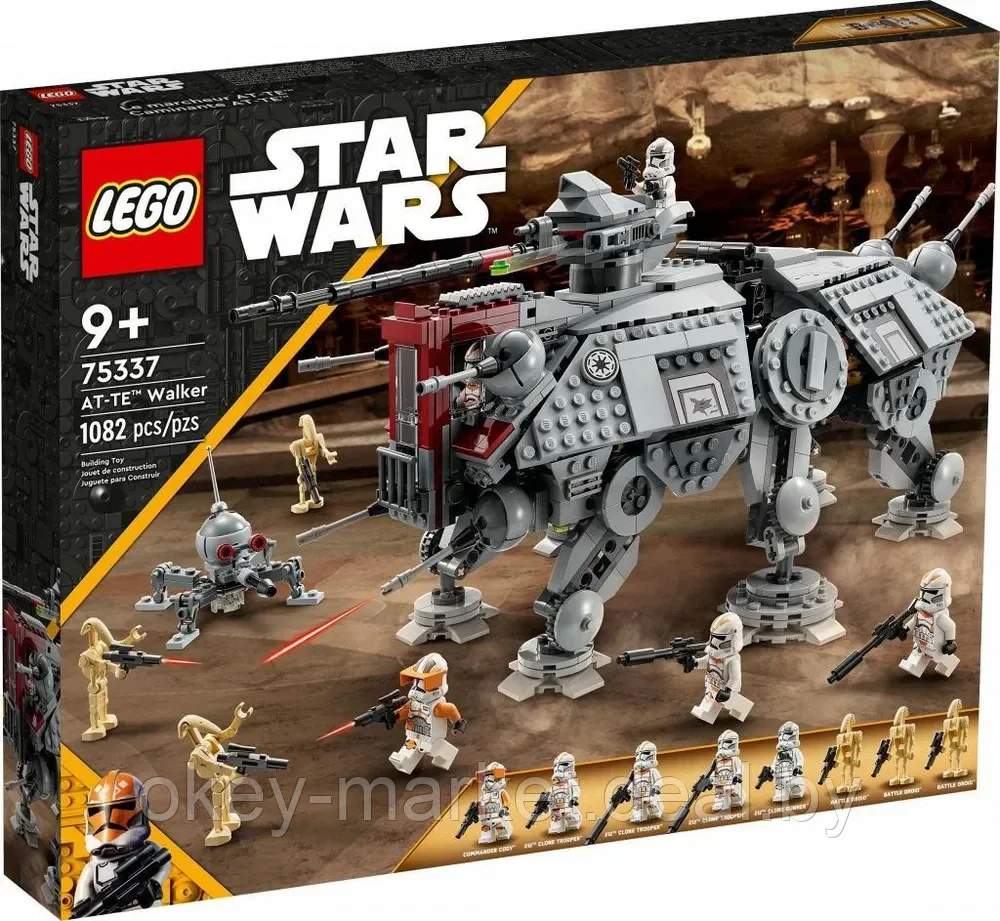 Конструктор LEGO Star Wars Шагоход АТ-ТЕ 75337 - фото 1 - id-p217340483