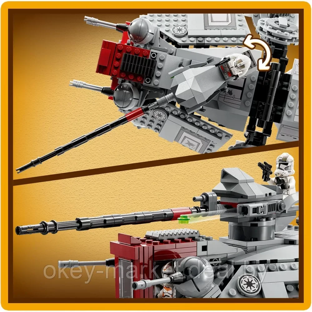 Конструктор LEGO Star Wars Шагоход АТ-ТЕ 75337 - фото 10 - id-p217340483
