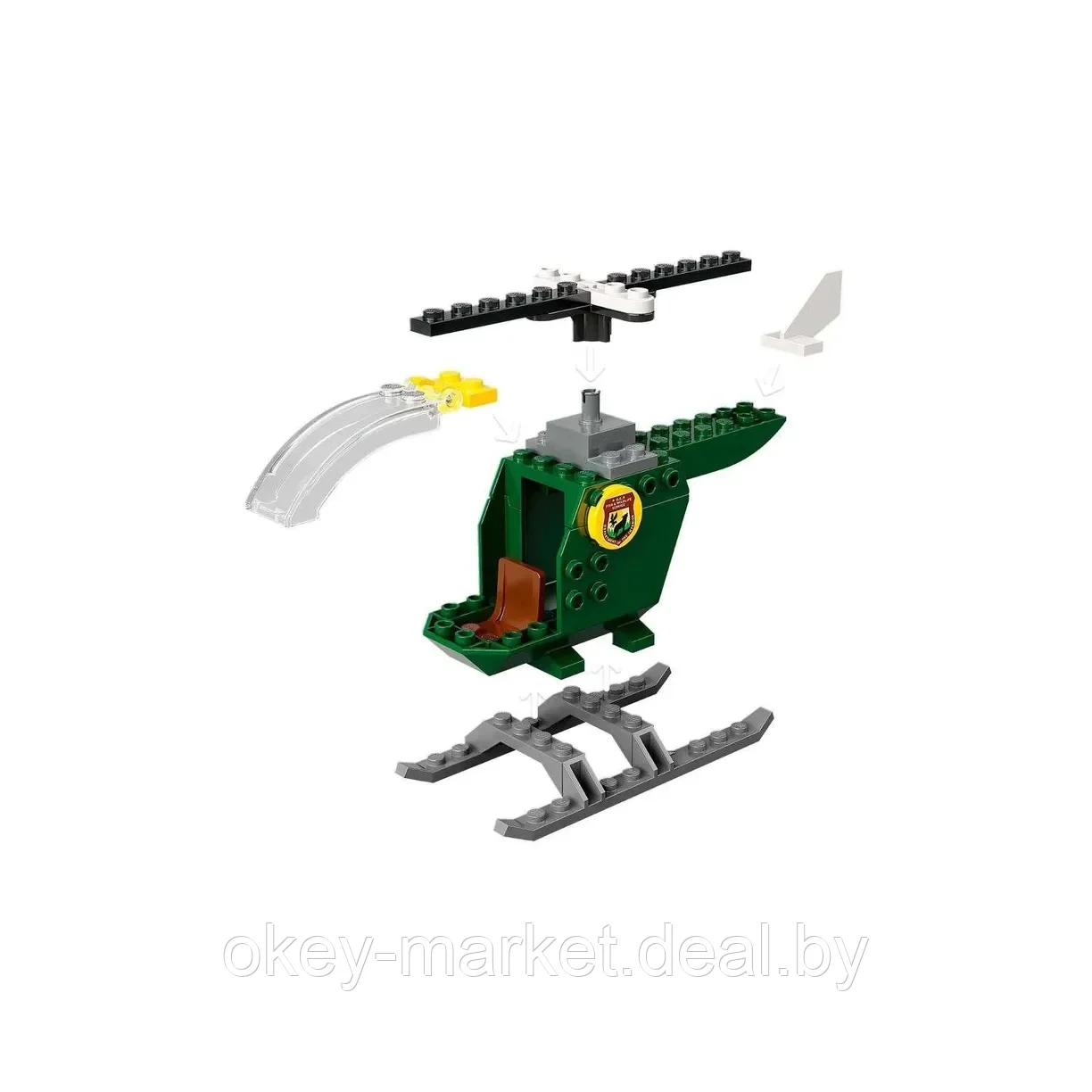Конструктор LEGO Jurassic World Побег тираннозавра 76944 - фото 4 - id-p217340792