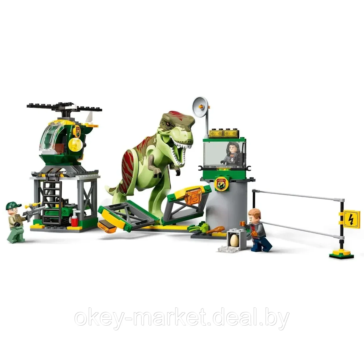 Конструктор LEGO Jurassic World Побег тираннозавра 76944 - фото 6 - id-p217340792