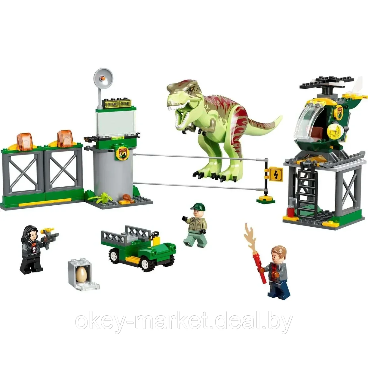 Конструктор LEGO Jurassic World Побег тираннозавра 76944 - фото 7 - id-p217340792