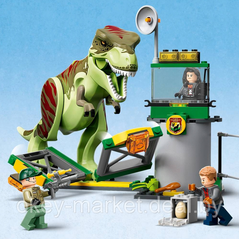 Конструктор LEGO Jurassic World Побег тираннозавра 76944 - фото 9 - id-p217340792