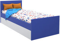 Односпальная кровать детская МДК Феникс 80x160 / Ф1-160-С