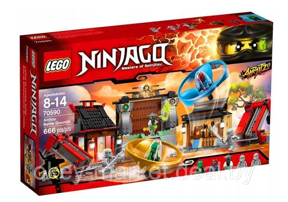Конструктор LEGO Ninjago Аэроджитцу: поле битвы 70590 - фото 1 - id-p184472082