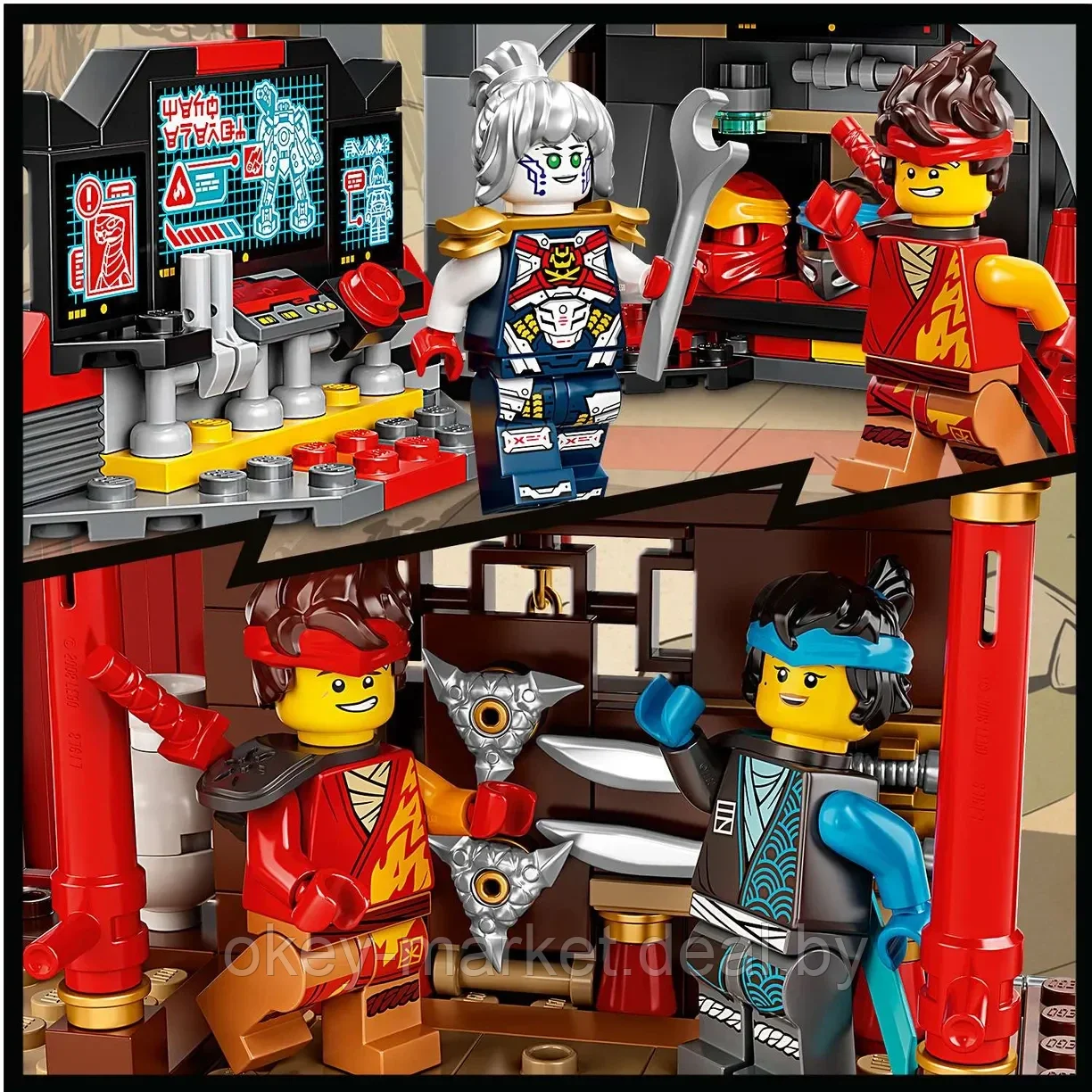 Конструктор LEGO Ninjago Храм додзё Ниндзя 71767 - фото 6 - id-p217341353