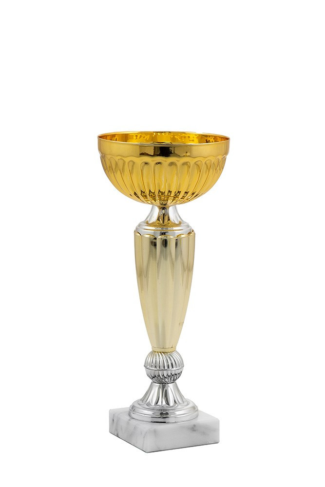 Кубок  "Янтарь" на мраморной подставке , высота 22 см, чаша 8 см арт. 312-220-80
