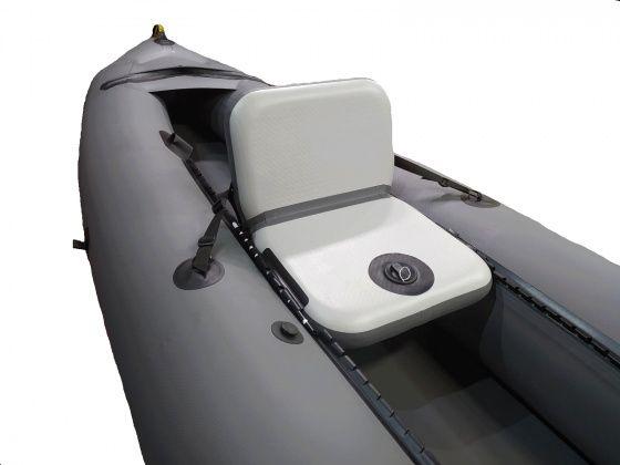 "ФИШТРОН EVO" - надувное сиденье с спинкой из AIRDECK в лодку, байдарку, каяк - фото 1 - id-p169238126
