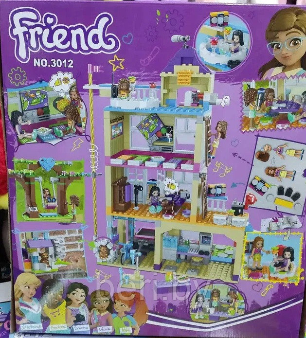 Конструктор Bela Friends "Дом дружбы" 868 деталей, аналог Lego Friends 41340 - фото 2 - id-p217346082