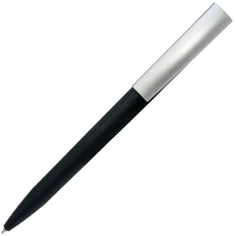 Ручка шариковая, пластик софт-тач, Zorro Color Mix, черный - фото 8 - id-p217346355