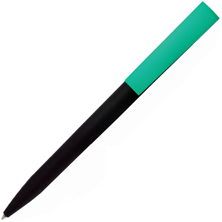 Ручка шариковая, пластик софт-тач, Zorro Color Mix, черный - фото 7 - id-p217346355