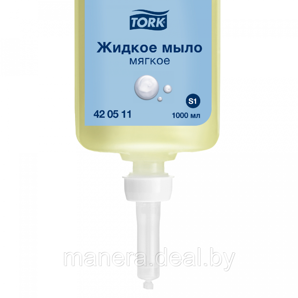 Мыло жидкое TORK Advanced 1л, мягкое, S1 - фото 2 - id-p140384740